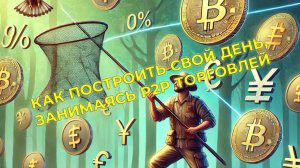 Как построить свой день, занимаясь P2P-торговлей #трейдинг #криптовалюта #бизнес #p2p #п2п