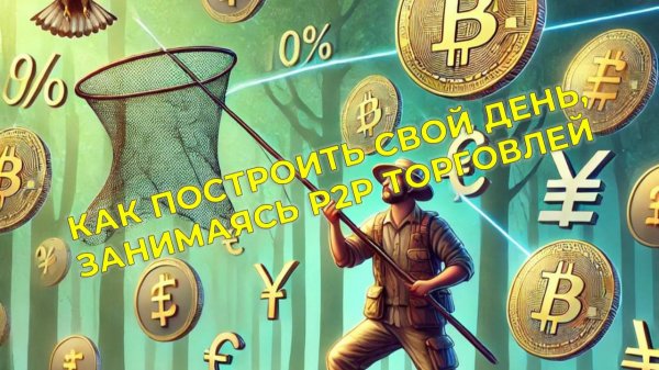 Как построить свой день, занимаясь P2P-торговлей #трейдинг #криптовалюта #бизнес #p2p #п2п