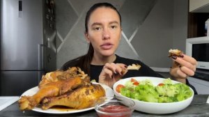 ПАЛЁНЫЙ ЛЮКС, РЕПЛИКИ, КОПИИ, ПОДДЕЛКИ // МУКБАНГ: курица на гриле с овощами