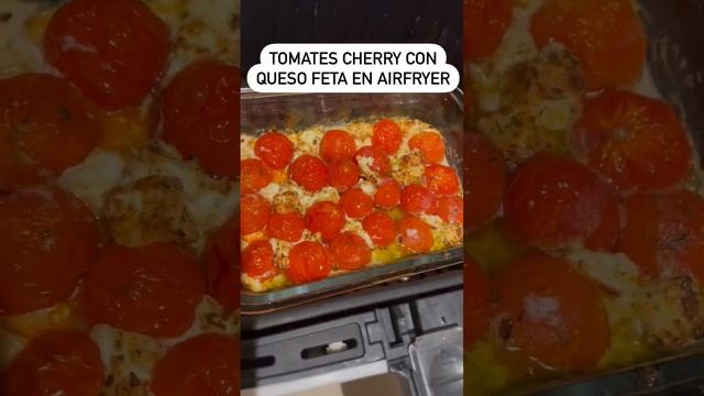 Tomates cherry con queso feta 😋 - #recetasfreidoradeaire #freidoradeaire #airfryer смотреть онлайн