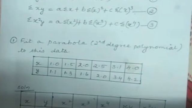 KTU CE306 CPCT MODULE 6, PART 1 FITTING A PARABOLA смотреть онлайн
