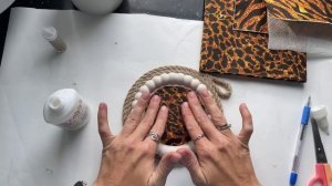 Декор гипсовых подносов. Декупаж. Работа со сложной формой