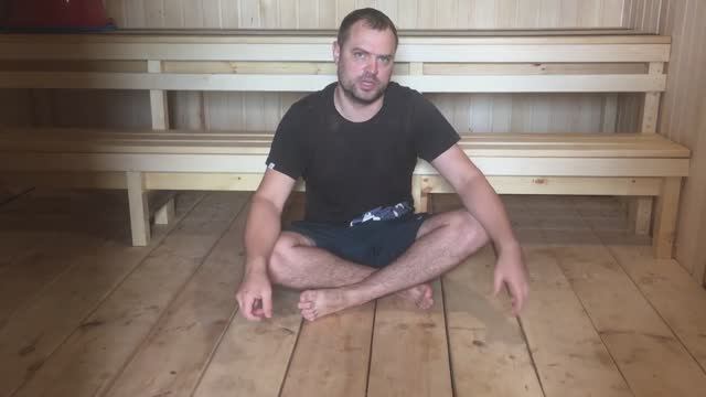 Пол в бане своими руками смотреть онлайн