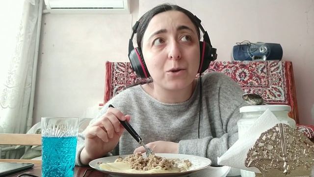 Pasta Lasagna & ground meat🍝🥩, blueberry lemonade🍹& yogurt--Паста Лазанья и фарш, лимонад и мацони смотреть онлайн