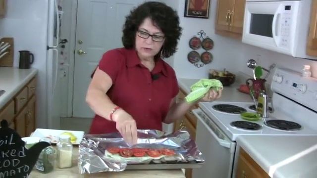 Foiled Baked Cod 'n Tomato 'n Lemon смотреть онлайн