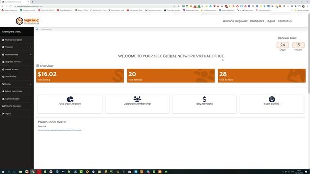SEEK GLOBAL NETWORK Сколько можно заработать смотреть онлайн