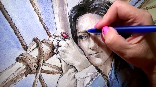 drawing an elven mariner смотреть онлайн