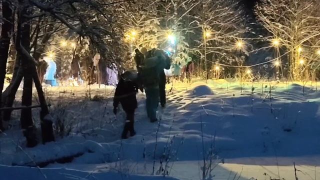 Зимний *звон в Палехе, 5 января 2025 года смотреть онлайн