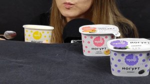АСМР ЙОГУРТ МУКБАНГ | АСМР YOGURT MUKBANG | #YOGURT #ЙОГУРТ