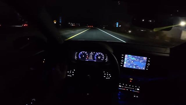 2025 Volkswagen Jetta GLI 6MT - POV Night Drive (Binaural Audio) смотреть онлайн