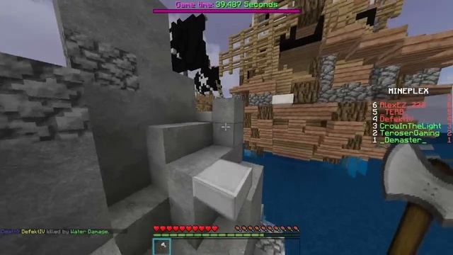 Демастер поскользнулся :) Хорошее оправдание