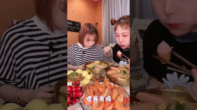 Eat Pork Ribs, Fatty Meat, Chicken wings, Spicy noodles, Pork Skin... 🍖70 смотреть онлайн