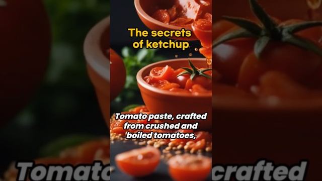 The secret recipe of ketchup #shorts смотреть онлайн