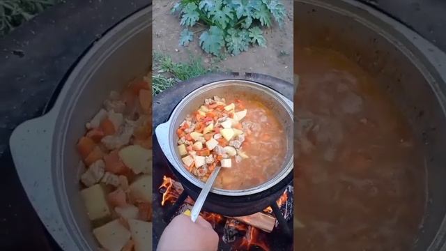 Лагман на костре вкуснятина смотреть онлайн