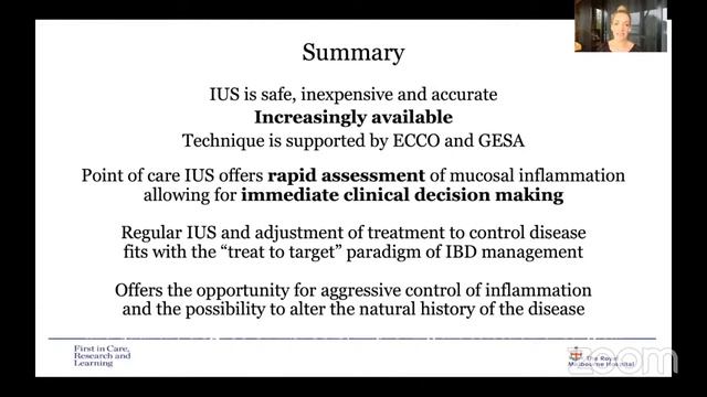 Bowel Ultrasound in Inflammatory bowel disease Session on Bowel Ultrasound смотреть онлайн