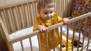 Устроили танцы в кроватке с Совушкой Азбукварик Музыкальная игрушка