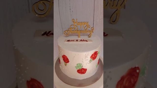 Floral cake design | decorating ideas #shorts #shortsvideo смотреть онлайн