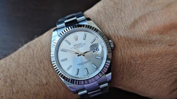 Rolex Oyster Perpetual Datejust 41 mm Steel and White Gold 126334-0009