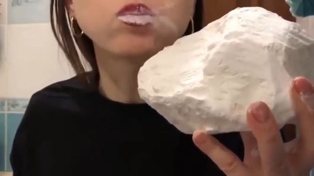 ASMR Very Crispy Mukbang Очен хрустит мел