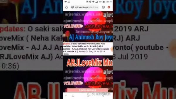 How to Create Websites(Wapkiz,phpWapka) ARJLoveMix.ga Style & Web Code Easy Download site (ARJ).