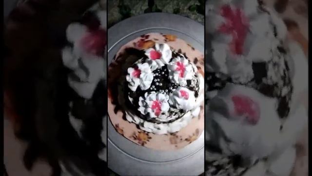 CUTE Blackforest Cake - ब्लैकफॉरेस्ट केक (NO OVEN) #shorts #ythshorts | Radha's Kitchen смотреть онлайн