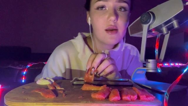 АСМР СЁМГА 😋 / итинг Asmr 🍣♥️