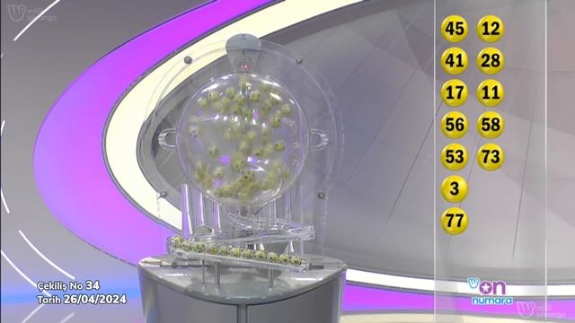 On Numara 26 Nisan 2024 Çekilişi No. 34 - Kazanan Kategoriler смотреть онлайн