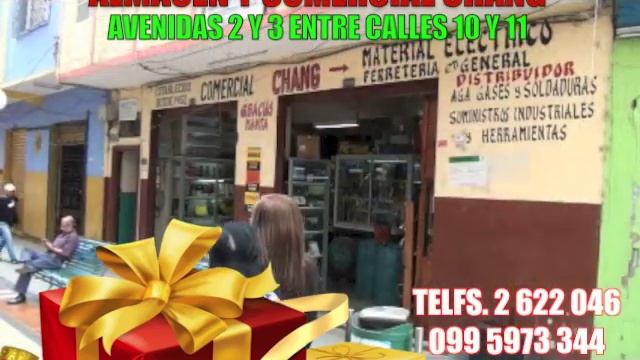 ALMACÉN Y COMERCIAL CHANG. 2016. MANTA - ECUADOR. смотреть онлайн