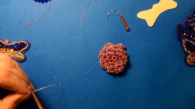 Galina Decorations украшения в прямом эфире! Собираем брошь ! смотреть онлайн