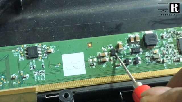 panda 39 inch panel LC390TA2A blue screen problem #ledtvrepair смотреть онлайн