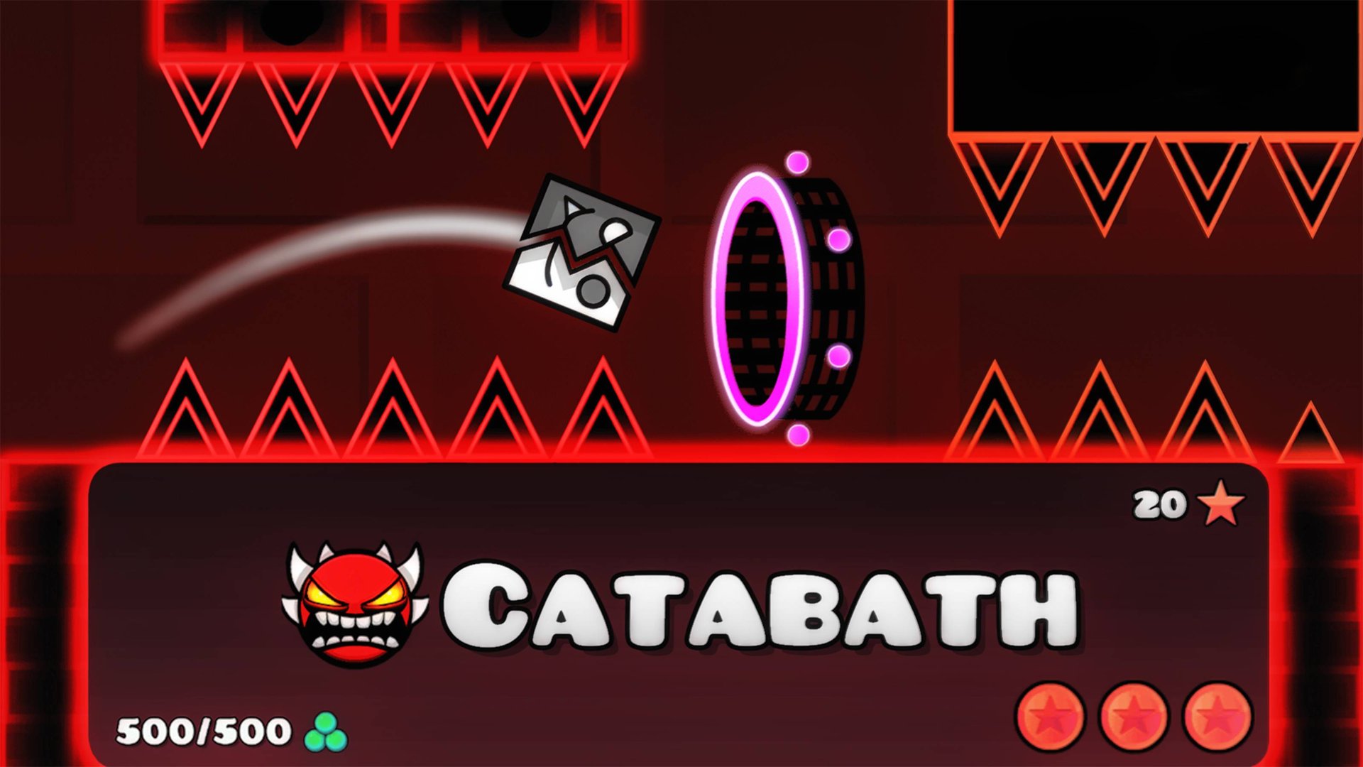 Соединил Bloodbath и Cataclysm в Geometry Dash смотреть онлайн