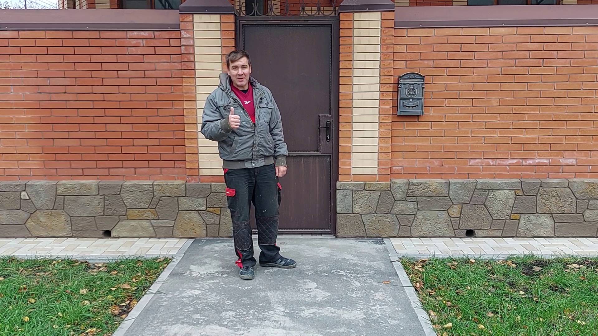 Отделка цоколя дома и забора. Каменный декор смотреть онлайн