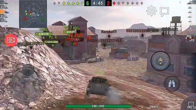 WoT Blitz. Советская имба КВ-1........ смотреть онлайн