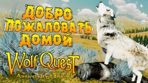 Возвращение домой! WolfQuest: Anniversary Edition # 143