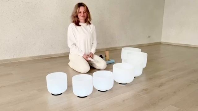 Звуковые медитации с чашами. Хрустальные чаши. Вибрационная медитация с поющими хрустальными чашами