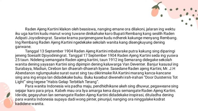 Bahasa Jawa Kelas 7 (Teks Biografi) смотреть онлайн