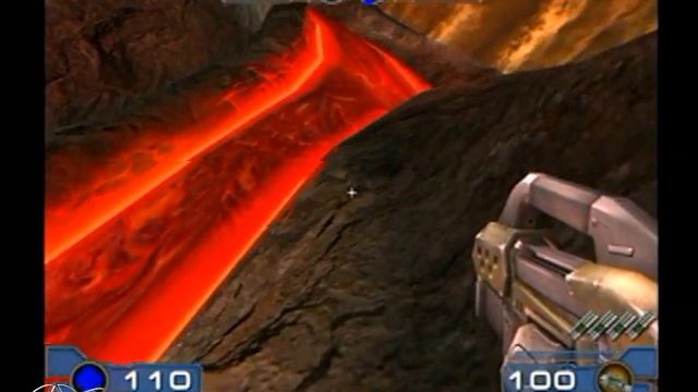 Unreal Tournament 2003 PC Games Gameplay - Lava = death смотреть онлайн