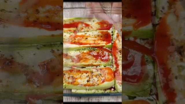 Cena o almuerzo con calabacines. Sabroso y saludable #Shorts смотреть онлайн