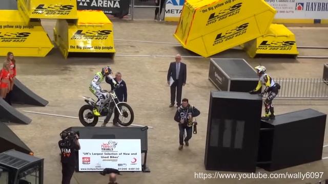 Adam Raga vs Toni Bou Sheffield X Trial 2016 Round 1 смотреть онлайн