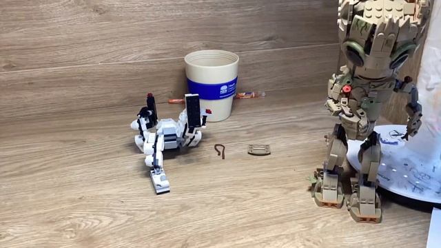 Stop motion groom vs storm trooper mech part 1 смотреть онлайн