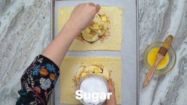 Apple And Nut-Butter Puff Pastry Tarts | Bon Appetit смотреть онлайн
