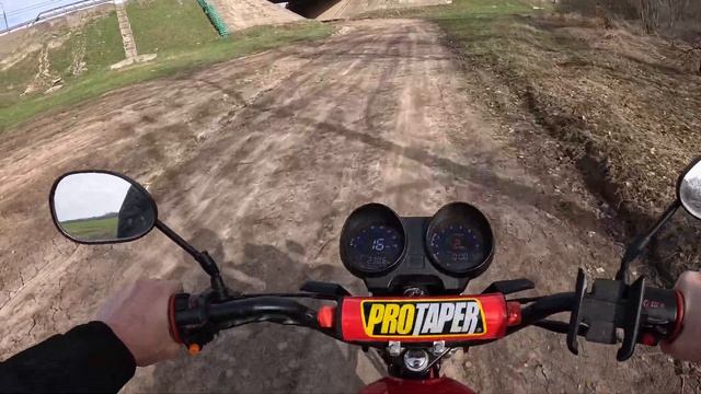 Альфа 50(150). Переделки, покатушка, обкатываю смотреть онлайн