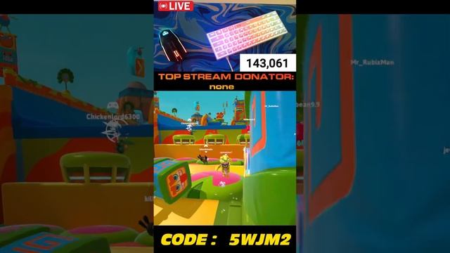 Live Fall Guys Leaderboard Customs with Viewers! Extreme Solos and More!! смотреть онлайн