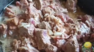 Кефир лучший маринад для мяса,а обед получился просто бомба.