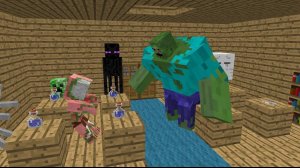 Алхимия школы монстров | Школа Майнкрафт | Анимация Майнкрафт