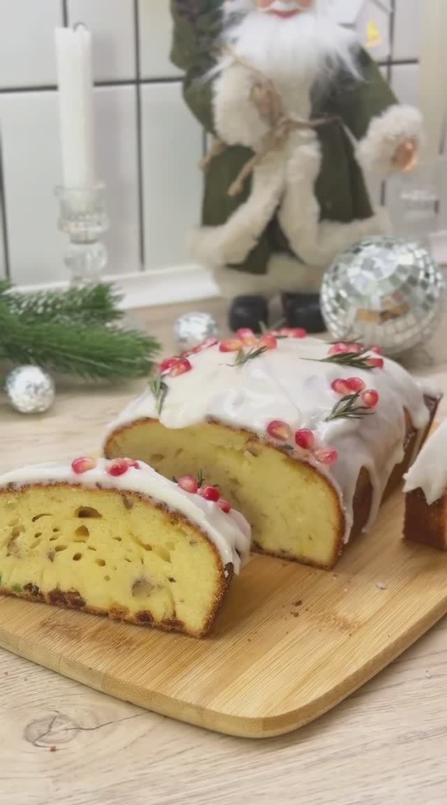 Кекс с орехами и цукатами. Быстрое приготовление! Рецепт на сгущенном молоке. смотреть онлайн