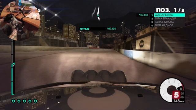 DiRT 3 - Ралли Кросс - Монако - Сент Антуан - Ночь - M Lancer Evo X смотреть онлайн