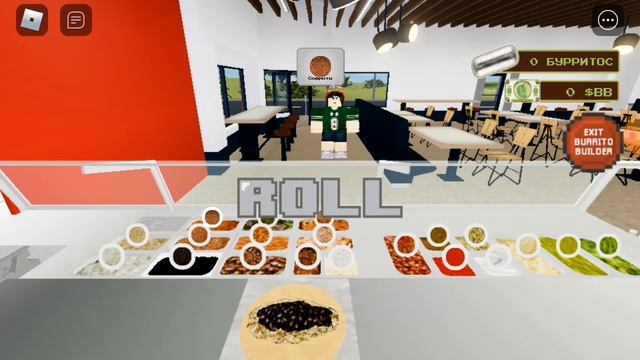 Бесплатные вещи в роблокс! Chipotle Burrito Builder смотреть онлайн