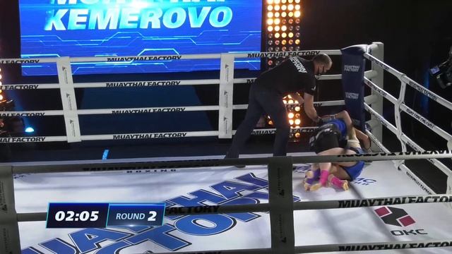 Muaythai Factory Кемерово 12.11.21 Видягина Дарья - Бахтерева Софья