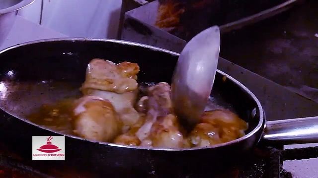 How To Make Chicken In BBQ Sauce | Kitchen Cooking - Os Suna смотреть онлайн